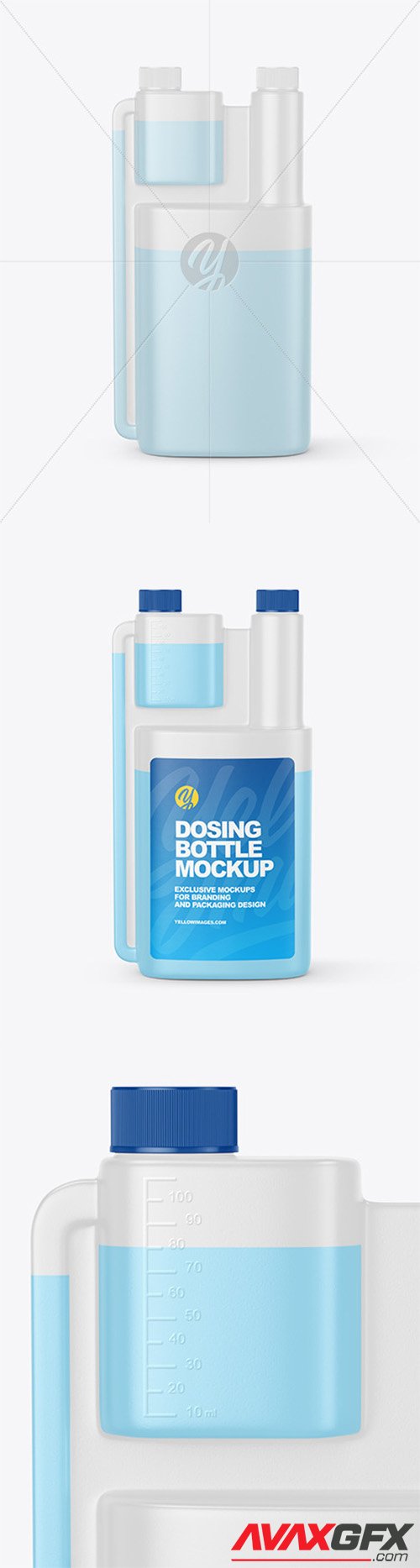 Plastic Dosing Bottle Mockup 66560