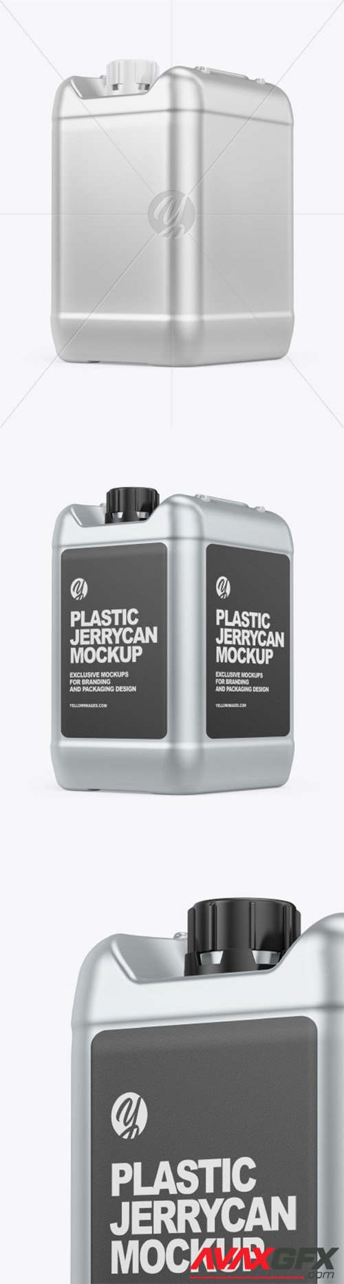 Metallic Jerrycan Mockup 66541