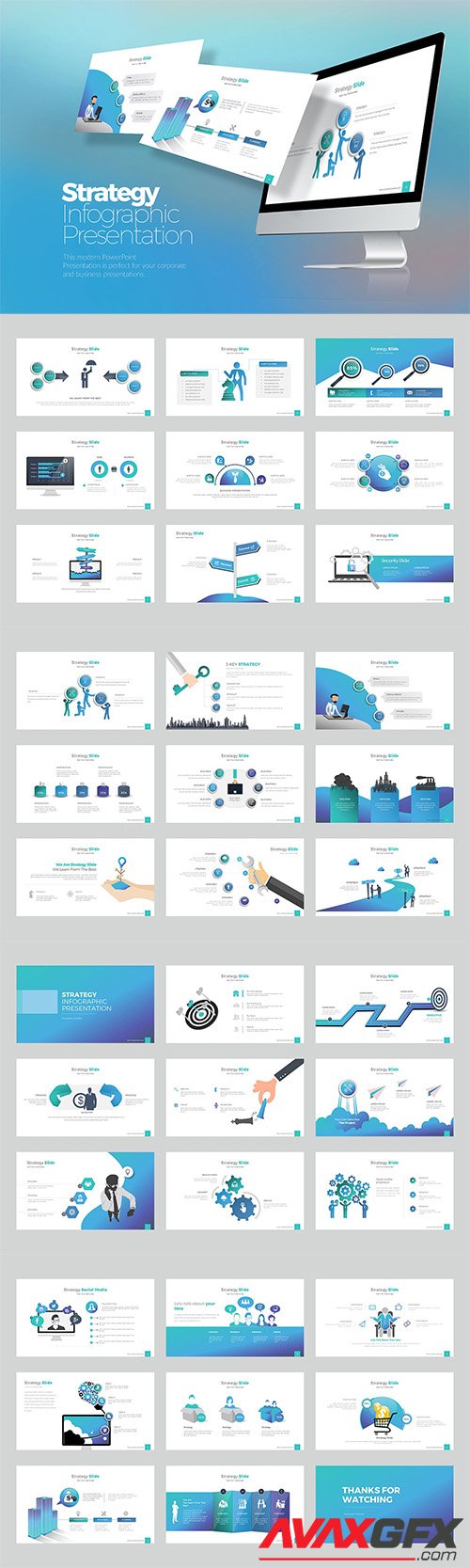 Strategy Infographic Powerpoint