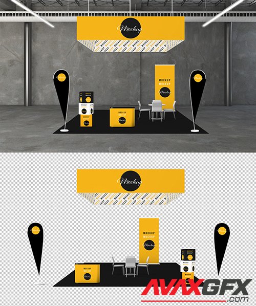 Trade Show Exhibition Mockup 331520103