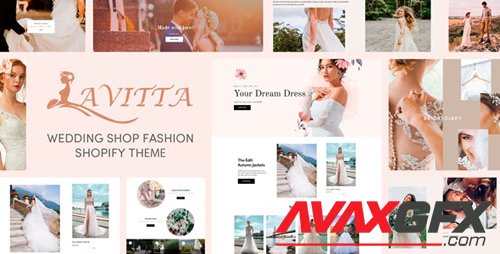 ThemeForest - Lavitta v1.0.0 - Wedding Shop Fashion Responsive Shopify Theme - 27853920