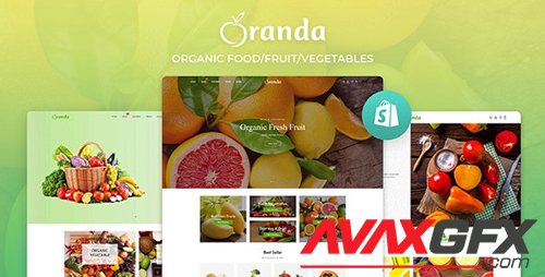 ThemeForest - Oranda v1.0.0 - Organic Food/Fruit/Vegetables eCommerce Shopify Theme - 28192889