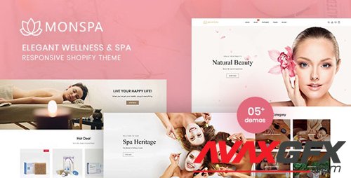 ThemeForest - Monspa v1.0.0 - Elegant Wellness And Spa Responsive Shopify Theme - 28505025