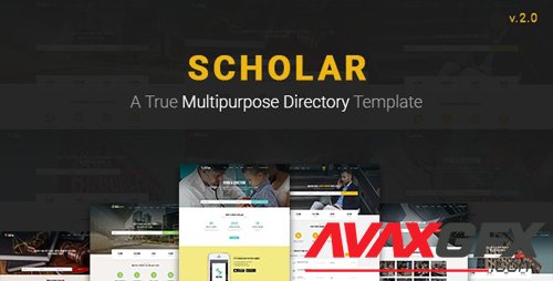 ThemeForest - Scholar v2.0 - Multipurpose Directory Template - 17548834