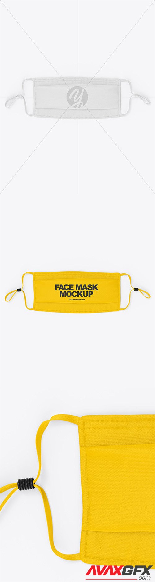 Face Mask Mockup 66429