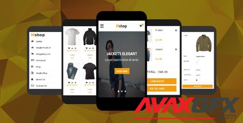 ThemeForest - Mshop v1.0 - eCommerce Mobile Template - 17975544