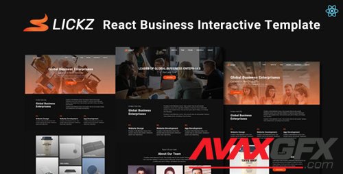 ThemeForest - Slickz v1.0 - React Business Interactive Template - 28286852