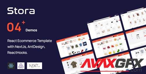 ThemeForest - Stora v1.0 - React Ecommerce Template with NextJs, AntDesign, ReactHooks (Update: 8 September 20) - 28324883