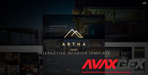 ThemeForest - Artha v2.1 - Interactive Interior Template - 21179771