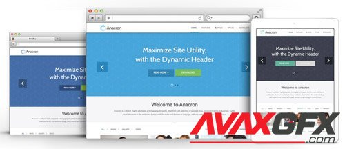 RocketTheme - Anacron v2.1.10 - Joomla Theme