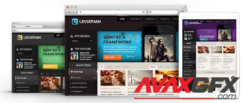 RocketTheme - Leviathan v1.13 - Joomla Theme (Update: 27 August 2020)