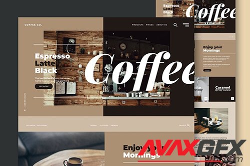 Coffee Shop & Restaurant - Website