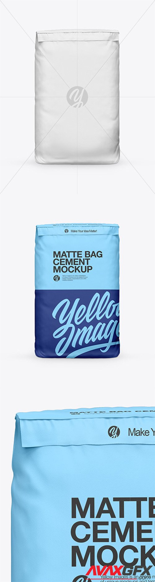 Matte Cement Bag Mockup 51912