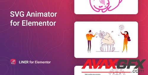 CodeCanyon - Liner v1.0.0 - SVG Animation for Elementor - 28794989