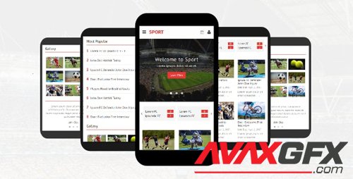 ThemeForest - Sport v1.0 - Responsive Mobile Template - 19950353