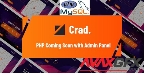 CodeCanyon - Crad v1.0.1 - PHP Coming Soon with Admin Panel - 28523056