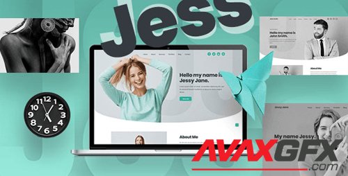 ThemeForest - Jess v1.1 - Bootstrap 4 Personal Portfolio Template - 28194162