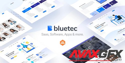 ThemeForest - Bluetec v1.0 - Saas, IT Software, Startup and Coworking Website Template (Update: 11 June 20) - 27106031