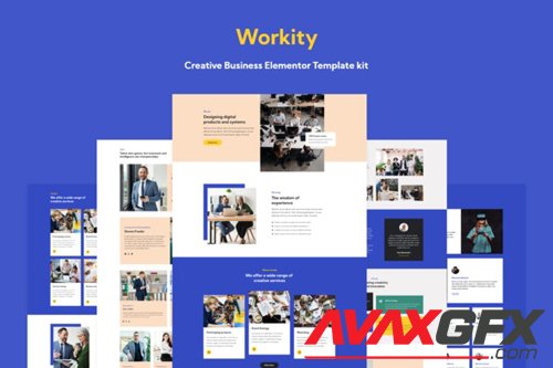 ThemeForest - Workity v1.0 - Creative Business Elementor Template kit - 28960338