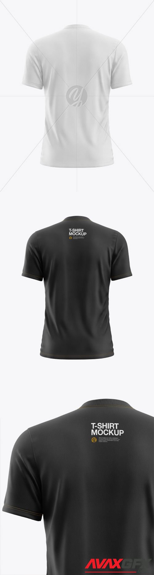 Men's T-Shirt Mockup 68533