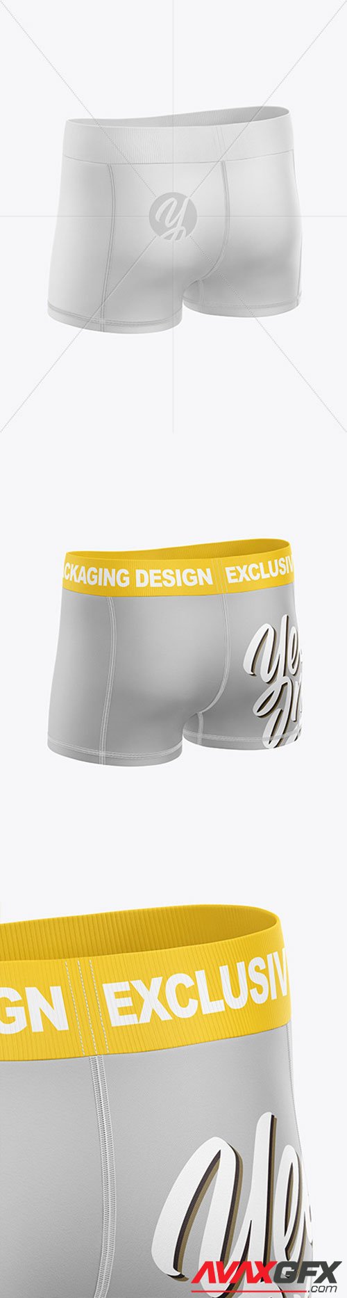 Men’s Compression Shorts Mockup 56603