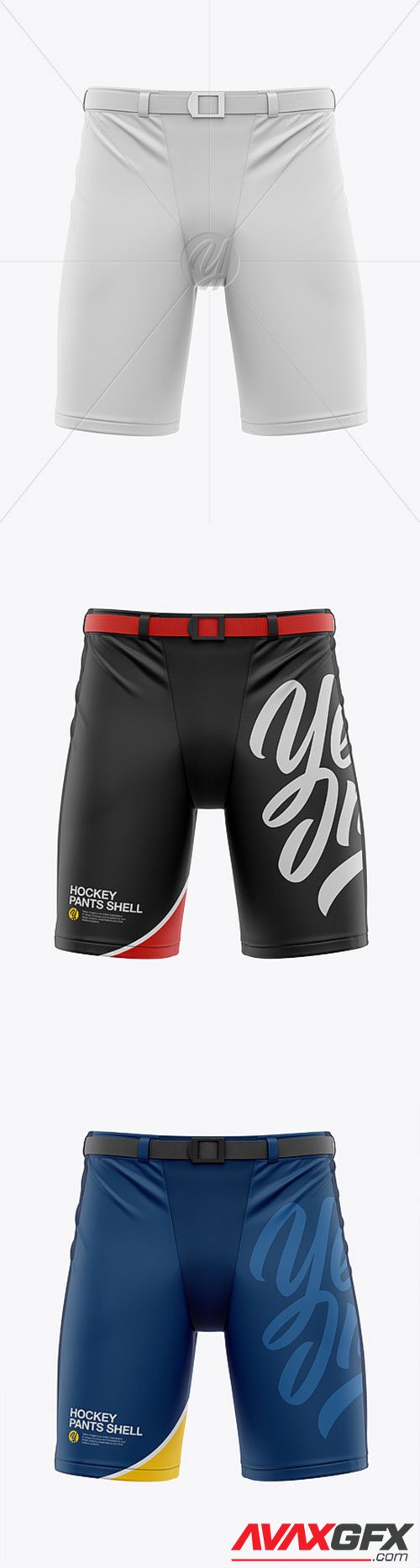 Hockey Pants Shell - Front View 52484