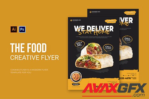 Food Deliver - Flyer