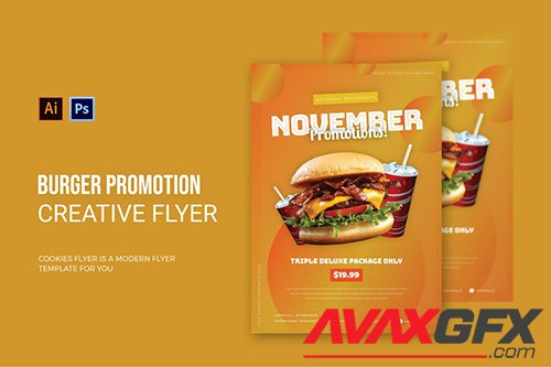Burger Promotion - Flyer