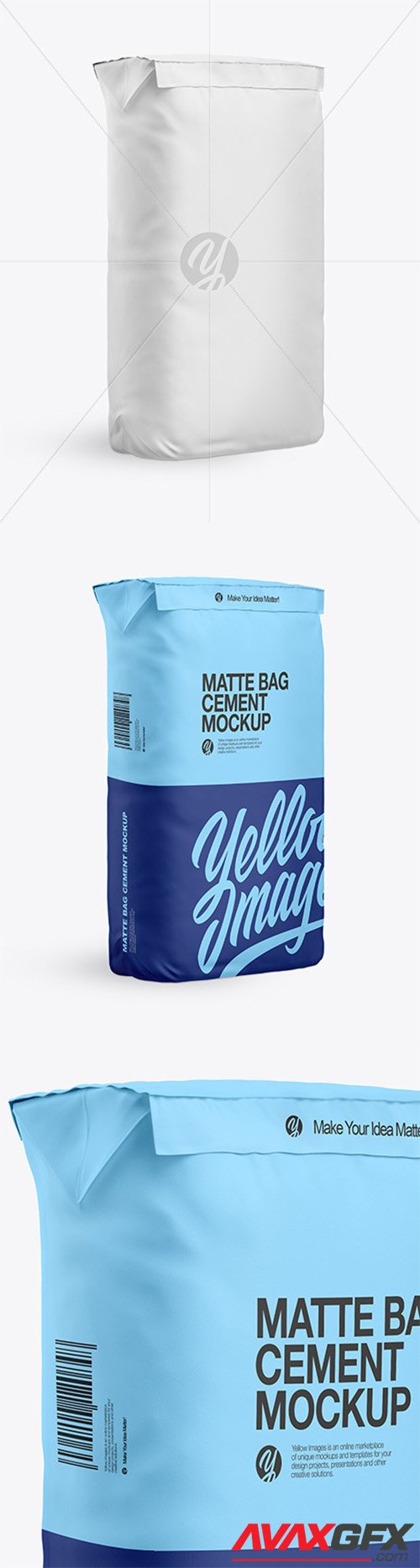 Matte Paper Cement Bag Mockup 57253