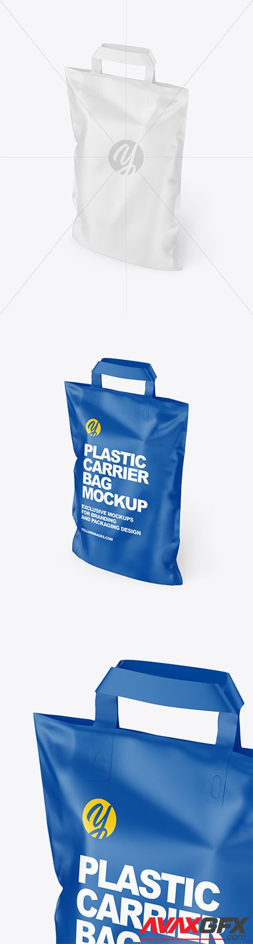 Matte Carrier Bag Mockup 65600