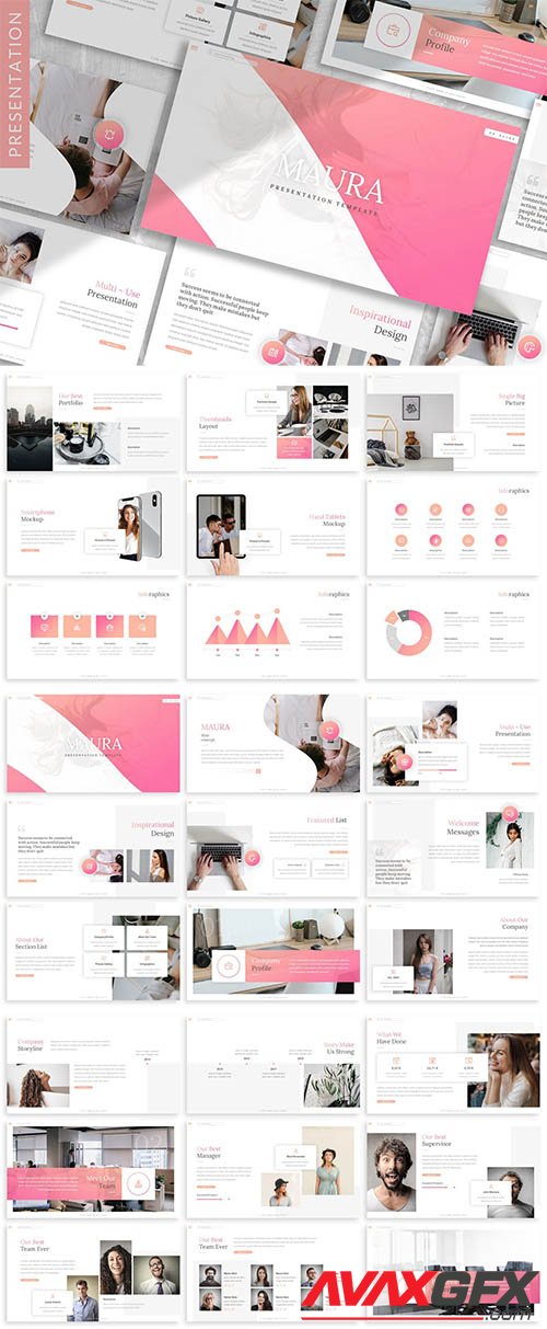 Maura - Fashion Prensentation Template