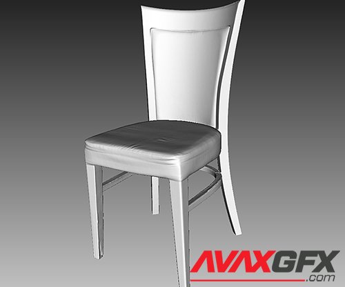 Wooden Chair - 3D Scan