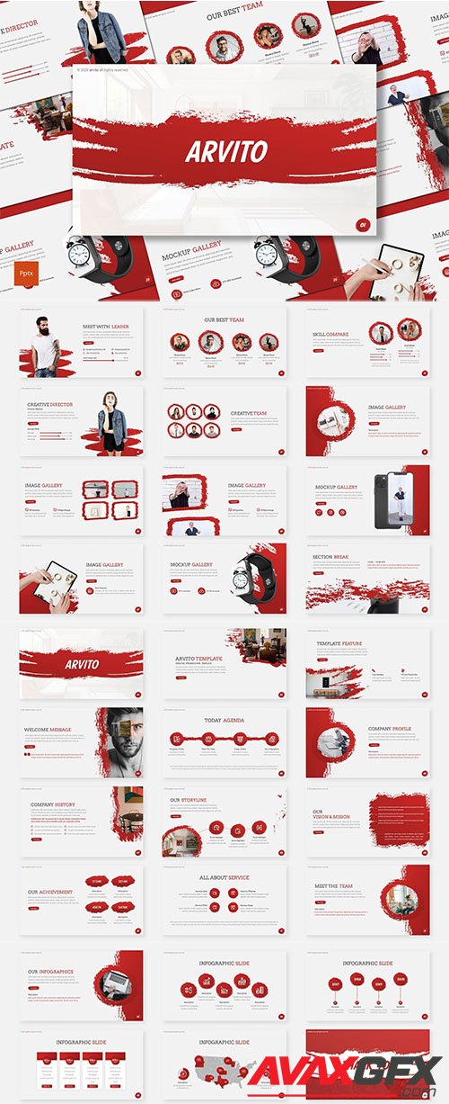 Arvito - Creative Powerpoint Template