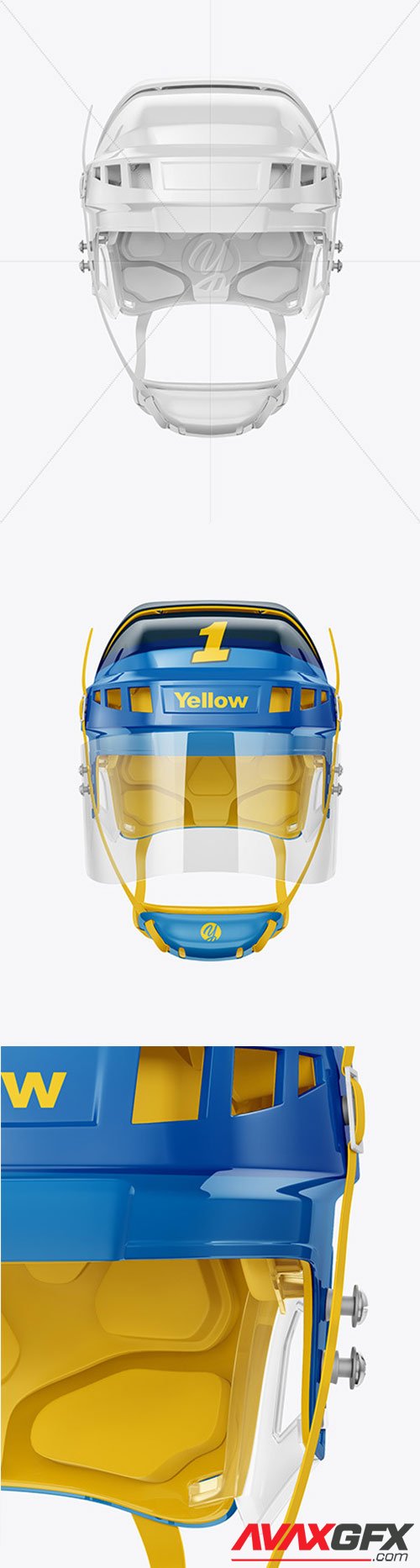 Hockey Helmet Mockup 62112
