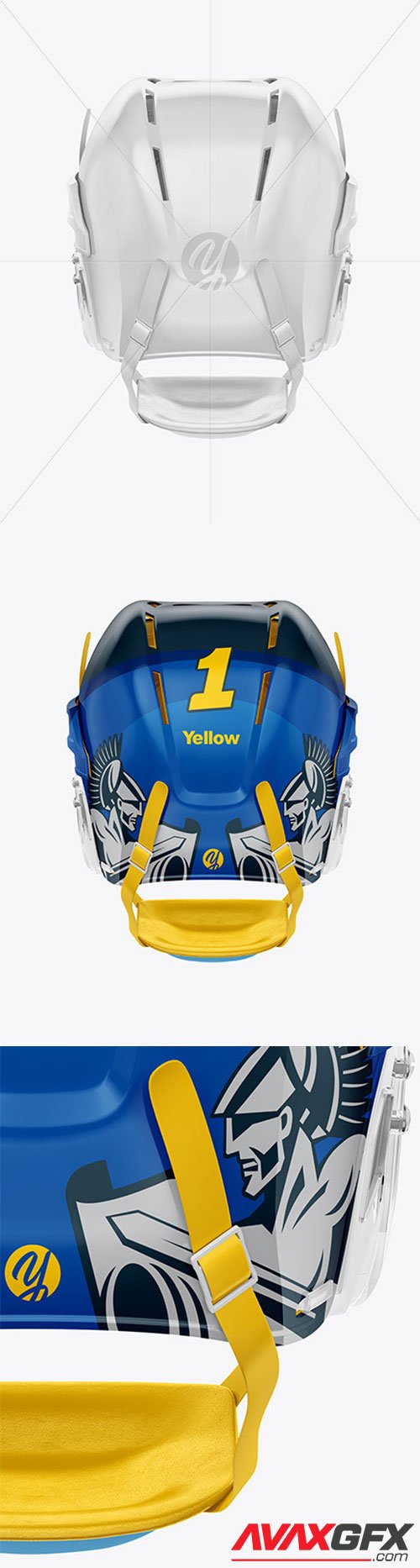 Hockey Helmet Mockup 62169