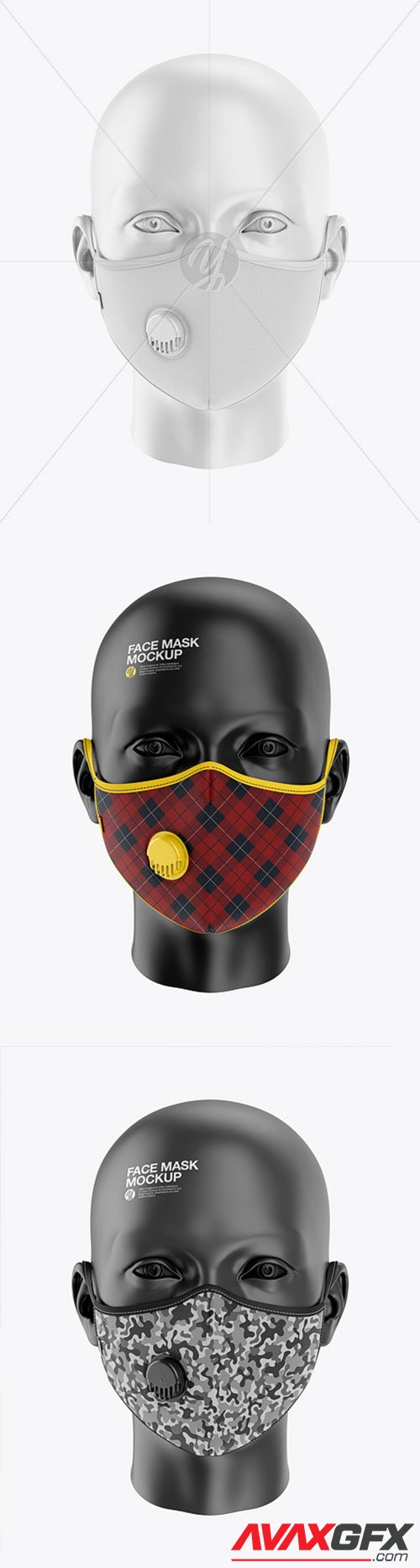 Anti-Pollution Face Mask with Exhalation Valve 62201