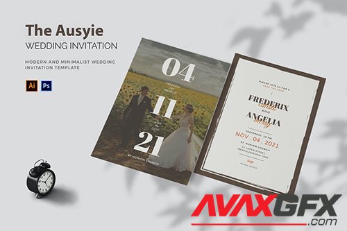 Ausyie - Wedding Invitation