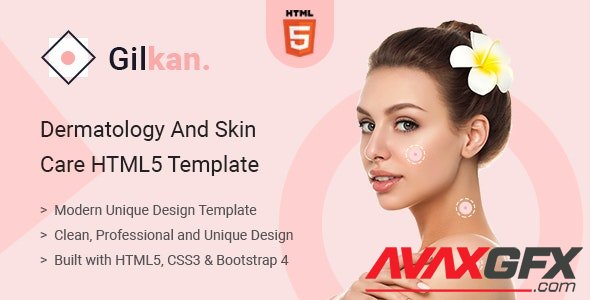 ThemeForest - Gilkan v1.0 - Dermatology and Skin Care HTML5 Template - 28986149