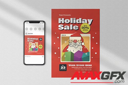 Holiday Sale Flyer Pack