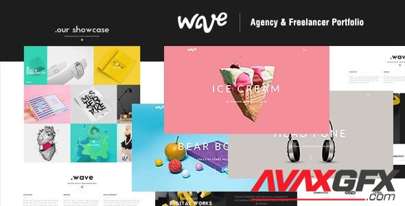 ThemeForest - Wave v1.0 - Agency Freelancer Portfolio (Update: 28 April 16) - 12631755