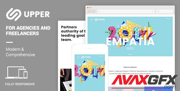 ThemeForest - Upper v1.0 - Modern & Comprehensive Portfolio (Update: 23 March 17) - 19548625