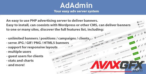 CodeCanyon - AdAdmin v3.85 - Easy adv server (adversting platform) - 12710605