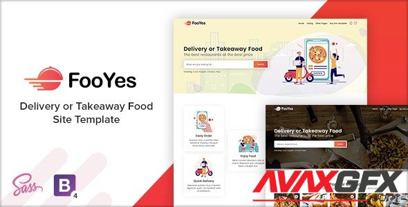 ThemeForest - FooYes v1.0 - Delivery or Takeaway Food Site Template - 29281427
