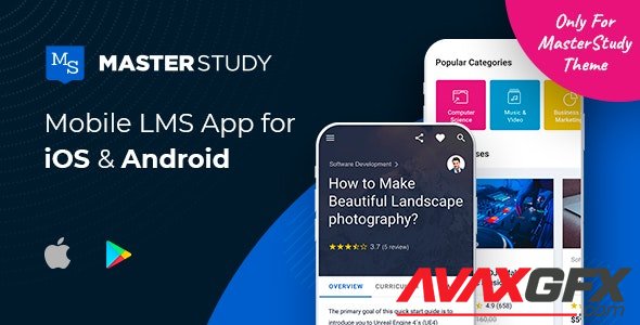CodeCanyon - MasterStudy LMS Mobile App - Flutter iOS & Android (Update: 8 June 20) - 27103832
