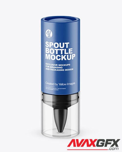 Matte Spout Bottle Mockup 66375