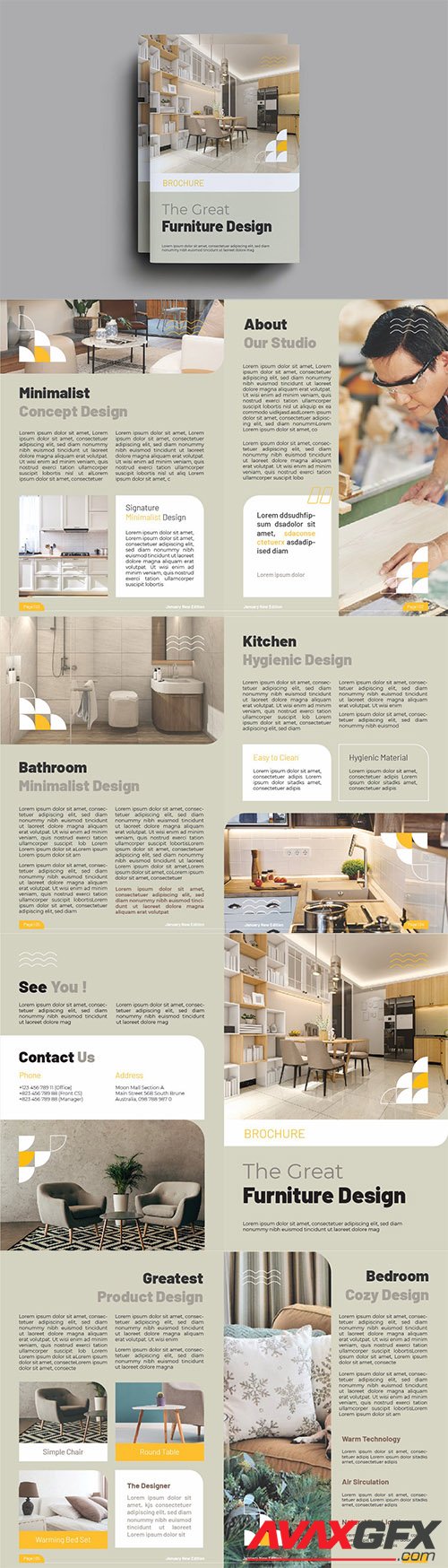 Furniture Design Brochure