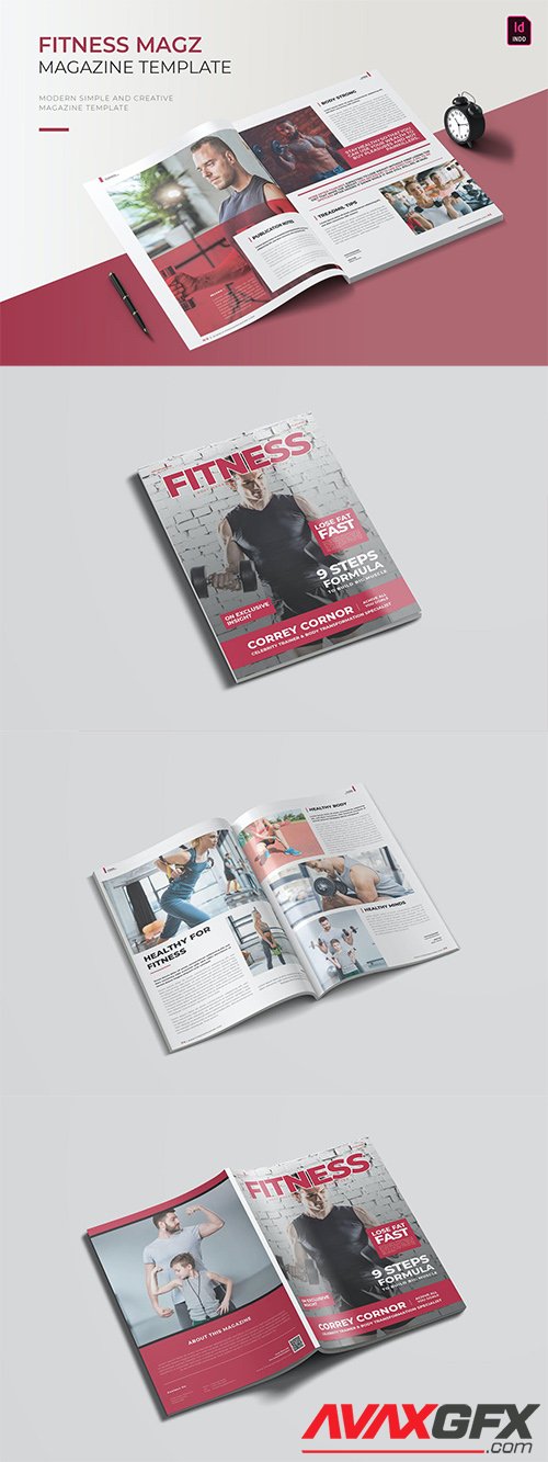 Fitness | Magazine Template