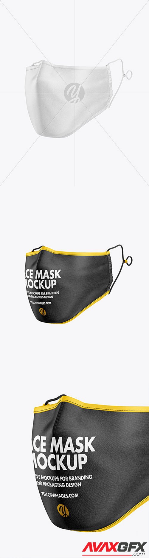 Face Mask Mockup 64429