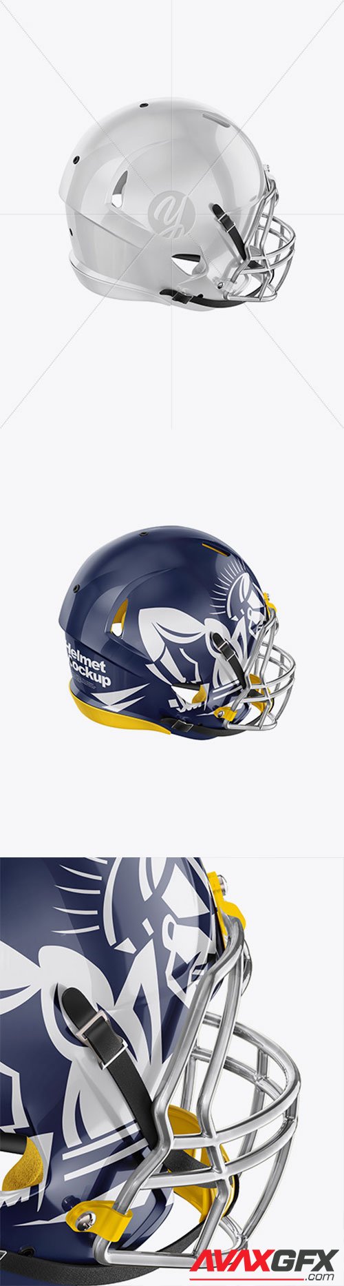 American Football Helmet Mockup 56857