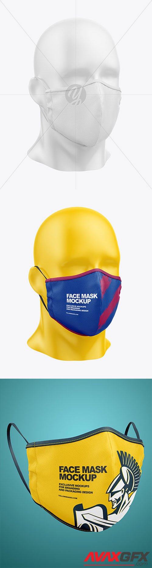 Face Mask Mockup 64476